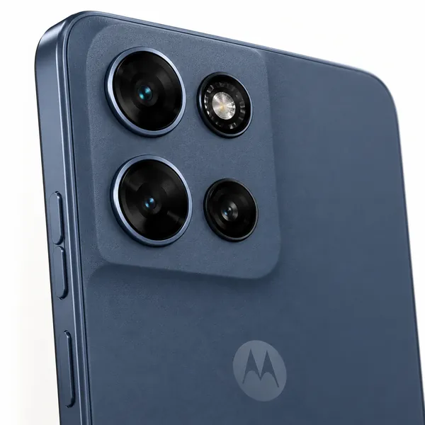 Detalle de las cámaras del Moto G56