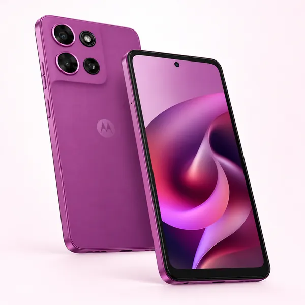 Moto G56 en color orquídea